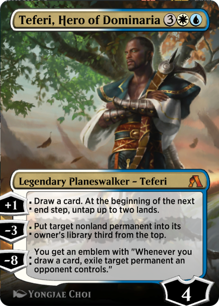 Teferi, Hero of Dominaria (PANA-002) - MTG Arena Promos-1