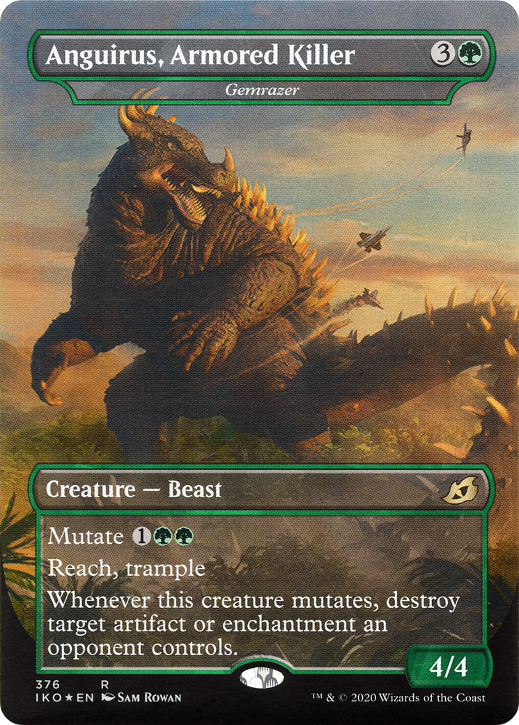 Gemrazer - Anguirus, Armored Killer (Extended Art) [Ikoria: Lair of Behemoths]-1