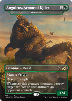 Gemrazer - Anguirus, Armored Killer (Extended Art) [Ikoria: Lair of Behemoths]-1