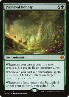 Primeval Bounty [Jumpstart]-1