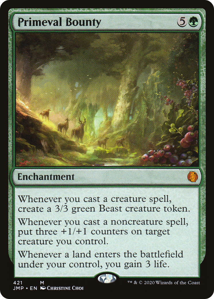 Primeval Bounty [Jumpstart]-1