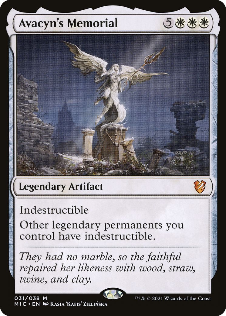 Avacyn's Memorial [Innistrad: Midnight Hunt Commander]-1