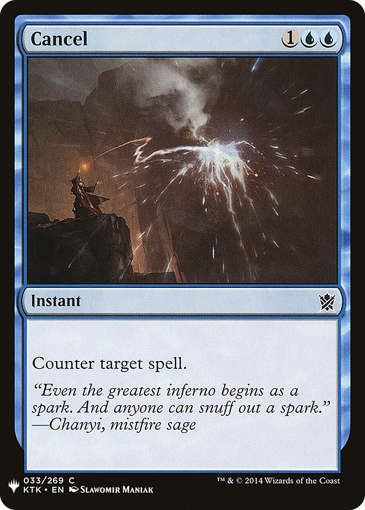 Cancel [Mystery Booster]-1