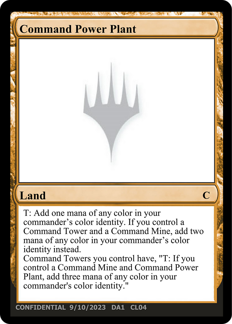Command Power Plant (UNK-CL04) - Unknown Event-1