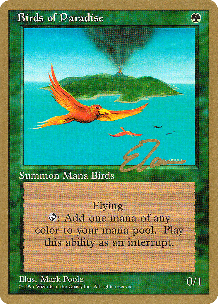 Birds of Paradise (Eric Tam) [Pro Tour Collector Set]-1