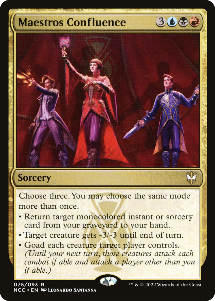 Maestros Confluence [Streets of New Capenna Commander]-1