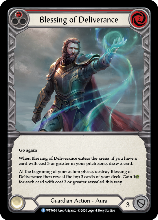 Blessing of Deliverance (Red) [U-WTR054] (Welcome to Rathe Unlimited)  Unlimited Normal-2