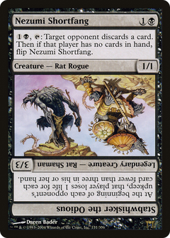 Nezumi Shortfang // Stabwhisker the Odious [Champions of Kamigawa]-1