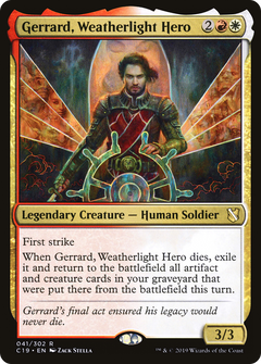 Gerrard, Weatherlight Hero [Commander 2019]-1