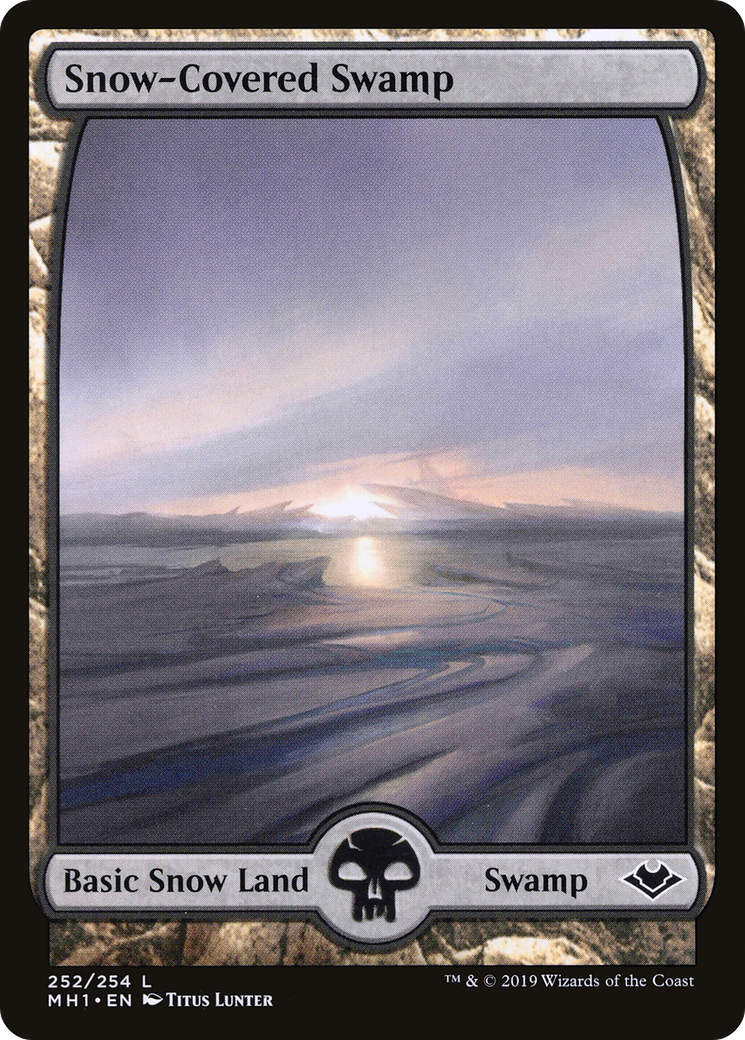 Snow-Covered Swamp [Modern Horizons]-1