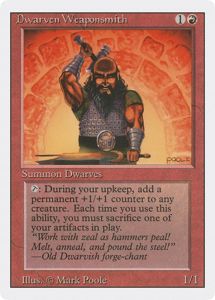 Dwarven Weaponsmith [Revised Edition]-1