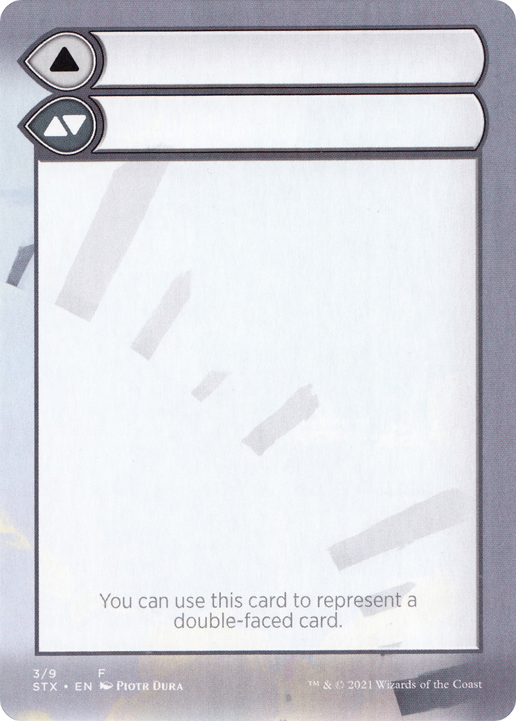 Double-Faced Substitute Card (SSTX-003) - Strixhaven: School of Mages Substitute Cards (Borderless)-1