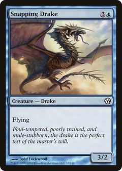 Snapping Drake [Duels of the Planeswalkers]-1