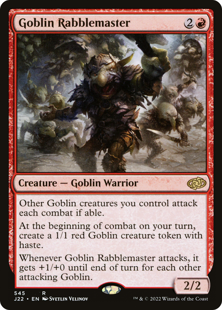Goblin Rabblemaster [Jumpstart 2022]-1