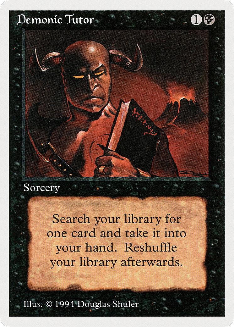 Demonic Tutor [Summer Magic / Edgar]-1