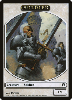 Soldier Token [Duel Decks: Elspeth vs. Tezzeret Tokens]-1