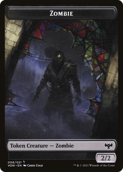 Zombie (TVOW-008) - Innistrad: Crimson Vow Tokens-1