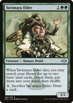 Yavimaya Elder (MH2-288) - Modern Horizons 2 Etched Foil-1