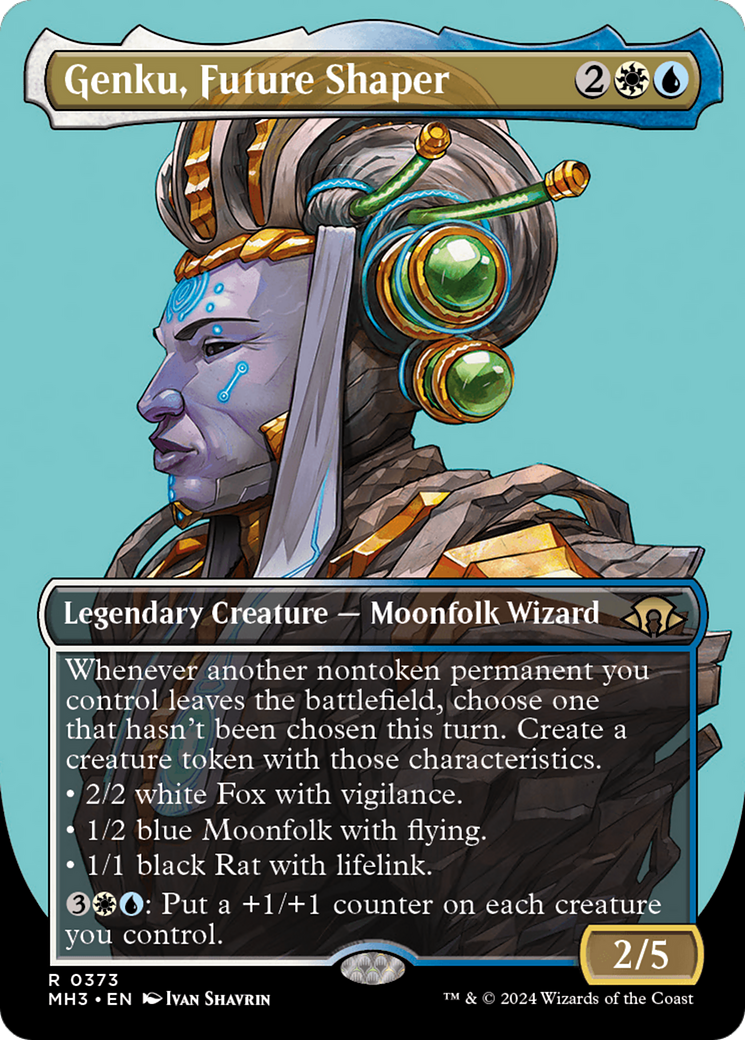 Genku, Future Shaper (Borderless) [Modern Horizons 3]-1