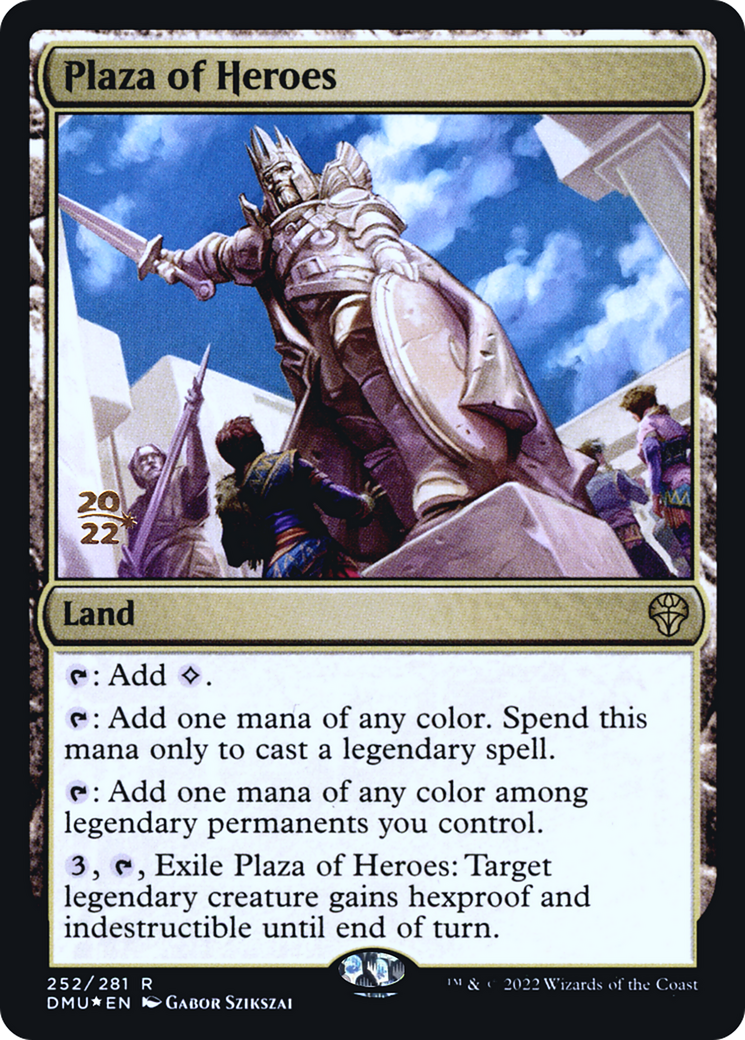 Plaza of Heroes [Dominaria United Prerelease Promos]-1