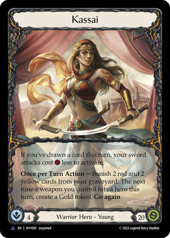 Kassai (Marvel) [HVY091] (Heavy Hitters)  Cold Foil-1