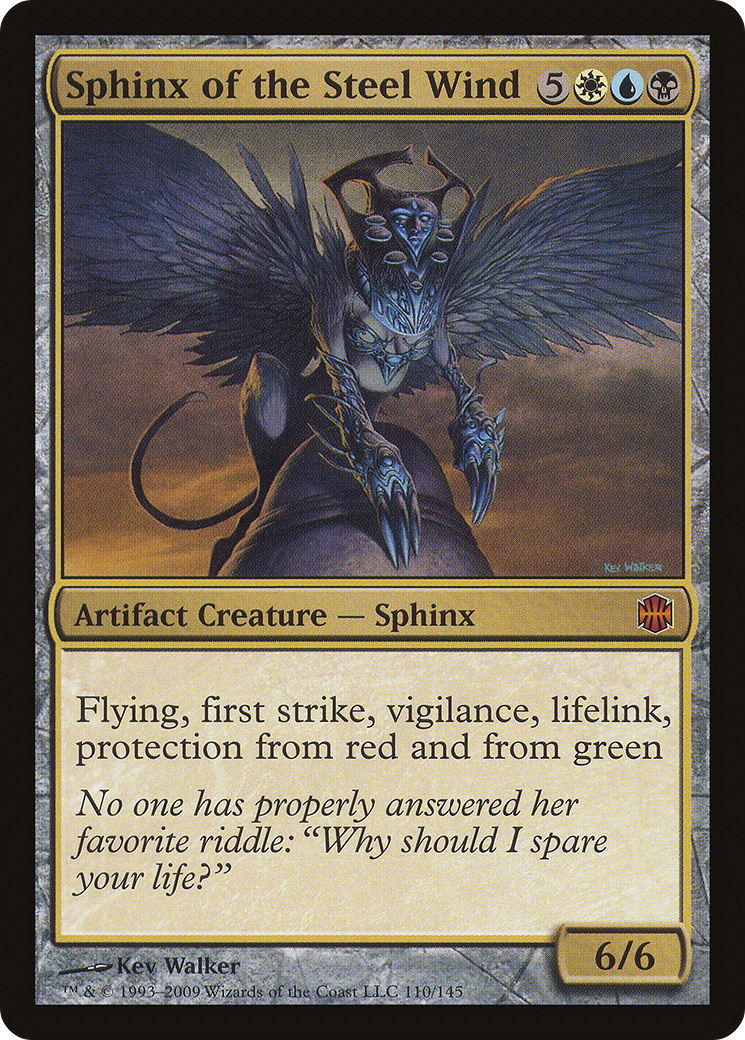 Sphinx of the Steel Wind [Alara Reborn]-1