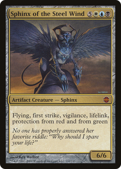 Sphinx of the Steel Wind [Alara Reborn]-1