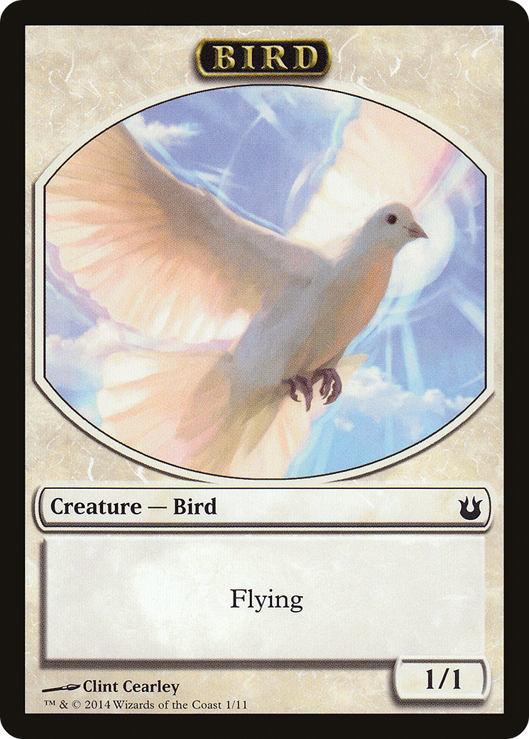 Bird Token (1/11) [Born of the Gods Tokens]-1