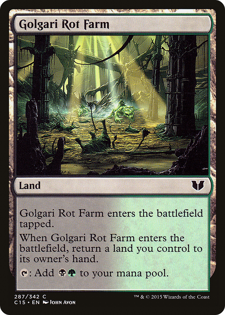 Golgari Rot Farm [Commander 2015]-1