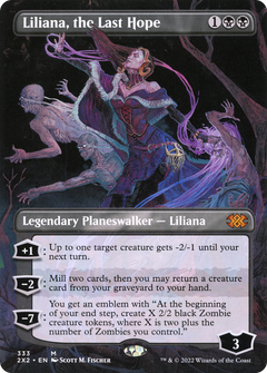 Liliana, the Last Hope (Borderless) [Double Masters 2022]-1