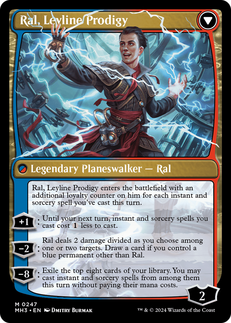 Ral, Monsoon Mage // Ral, Leyline Prodigy [Modern Horizons 3]-2