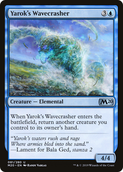Yarok's Wavecrasher (M20-081) - Core Set 2020-1