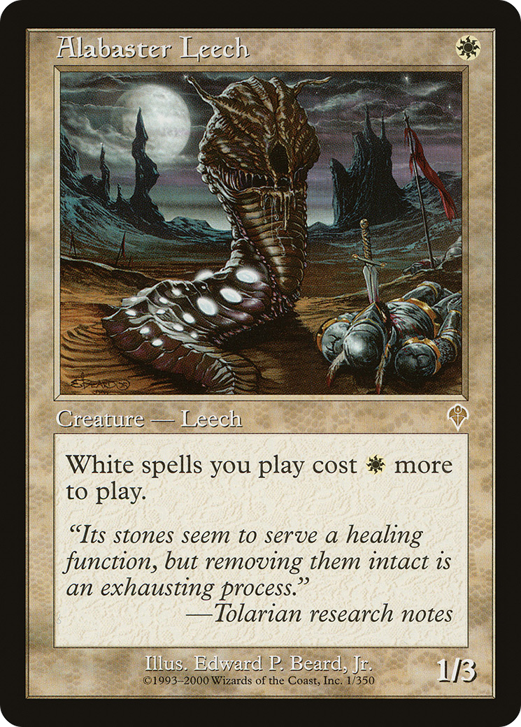 Alabaster Leech [Invasion]-1