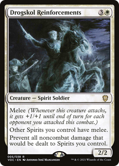 Drogskol Reinforcements [Innistrad: Crimson Vow Commander]-1