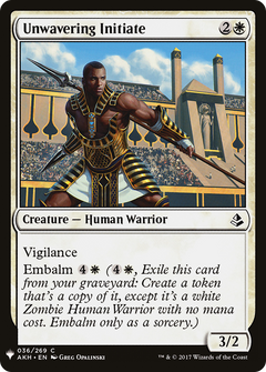 Unwavering Initiate (LIST-AKH-36) - The List-1
