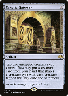Cryptic Gateway [Dominaria Remastered]-1