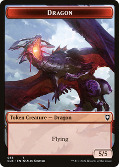 Dragon (TCLB-033) - Battle for Baldur's Gate Tokens-1