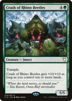 Crash of Rhino Beetles [Commander 2018]-1