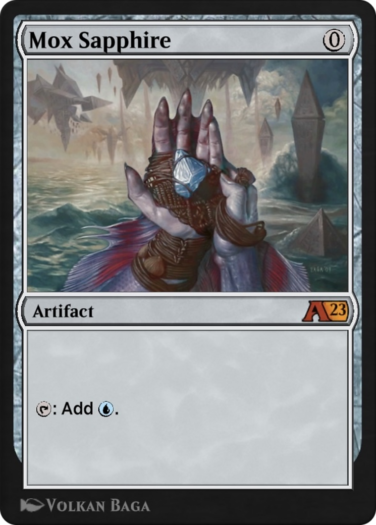 Mox Sapphire (YDMU-040) - Alchemy: Dominaria-1