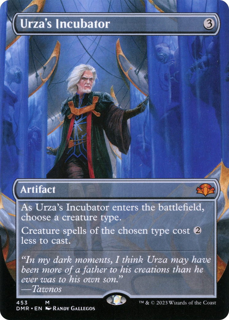 Urza's Incubator (Borderless) (DMR-453) - Dominaria Remastered (Borderless) Foil-1