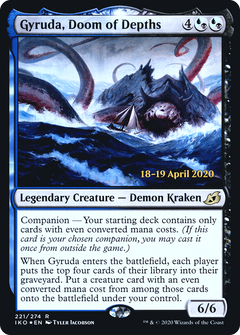 Gyruda, Doom of Depths [Ikoria: Lair of Behemoths Prerelease Promos]-1