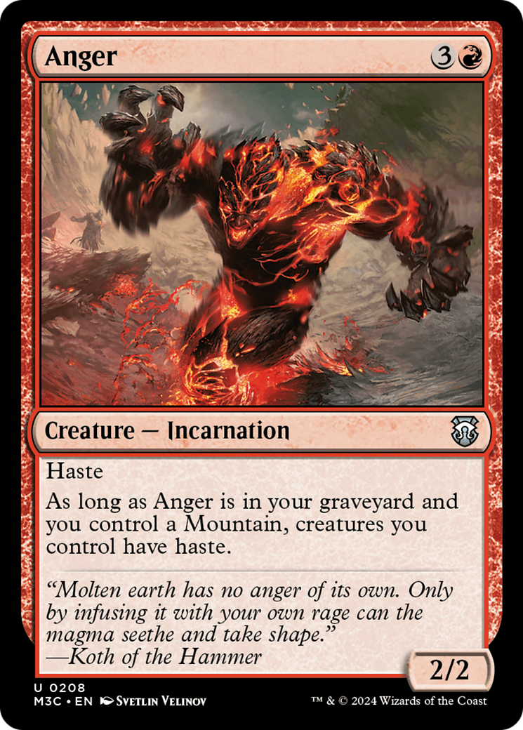 Anger [Modern Horizons 3 Commander]-1
