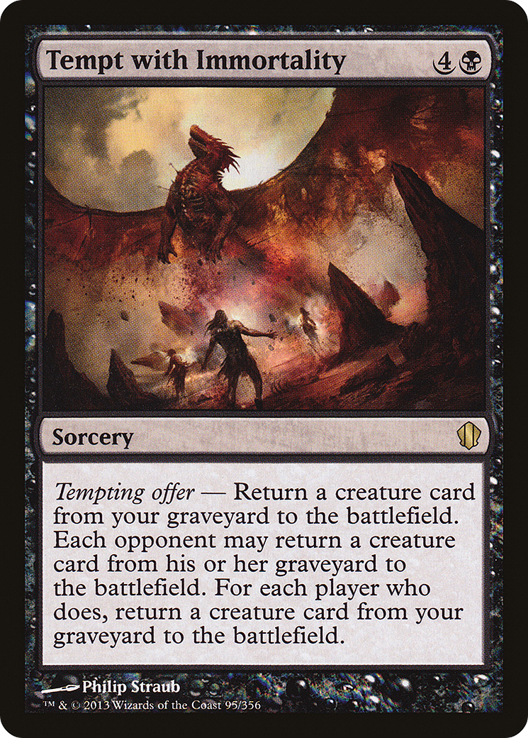 Tempt with Immortality [Commander 2013]-1