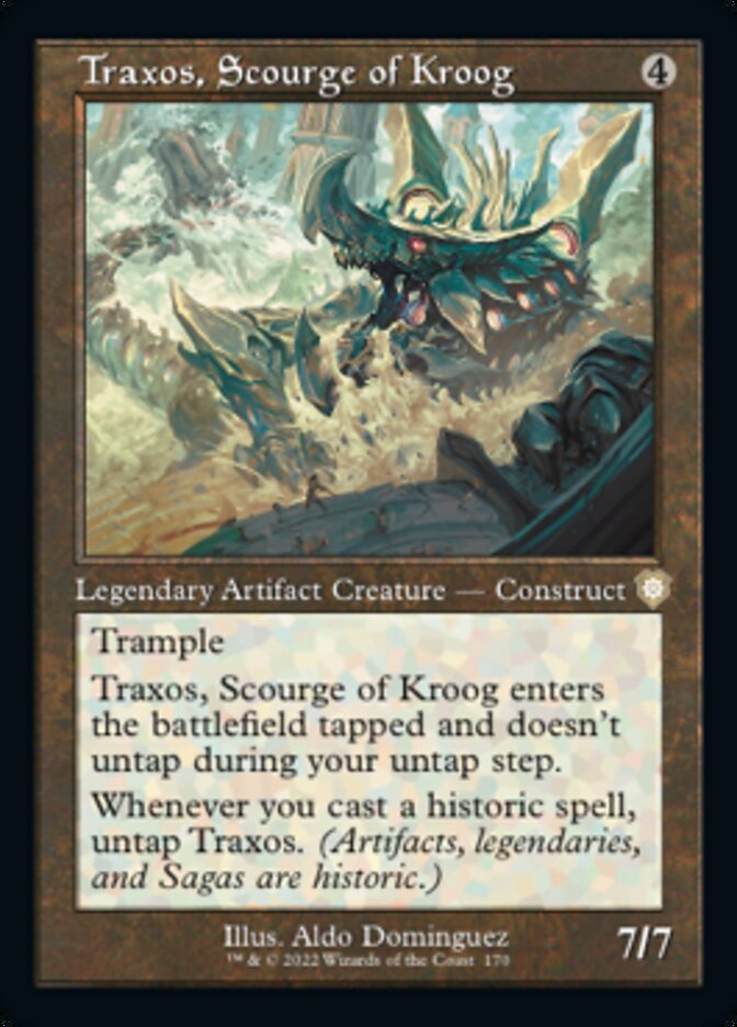 Traxos, Scourge of Kroog (Retro) [The Brothers' War Commander]-1