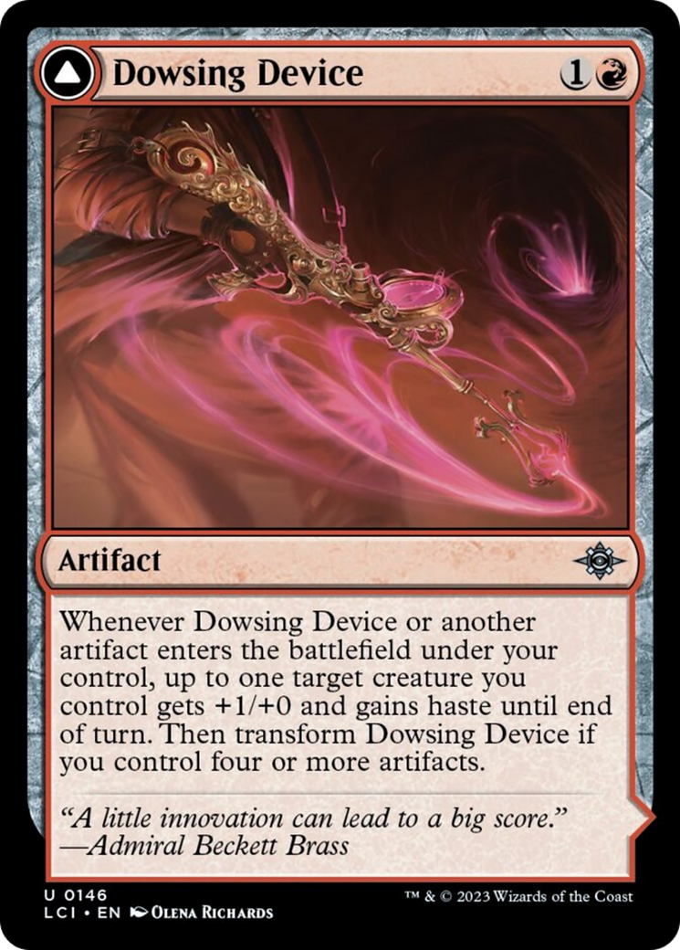 Dowsing Device // Geode Grotto [The Lost Caverns of Ixalan]-1
