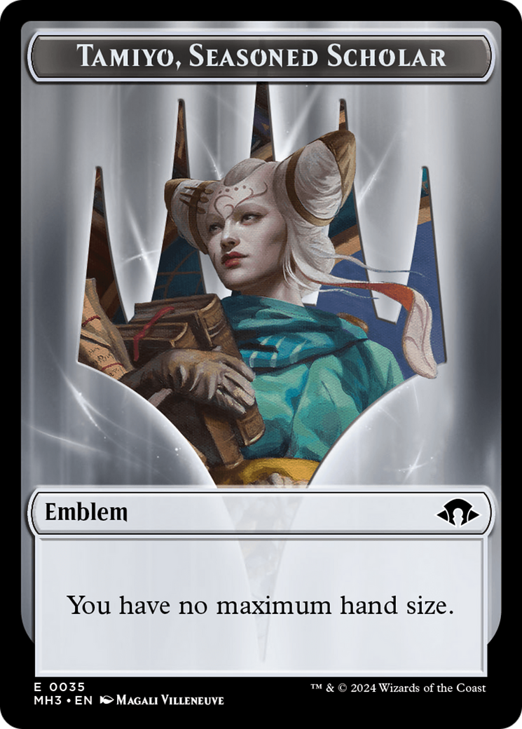 Tamiyo, Seasoned Scholar (TMH3-035) - Modern Horizons 3 Tokens Foil-1