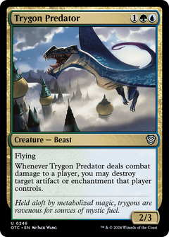 Trygon Predator (OTC-246) - Outlaws of Thunder Junction Commander-1