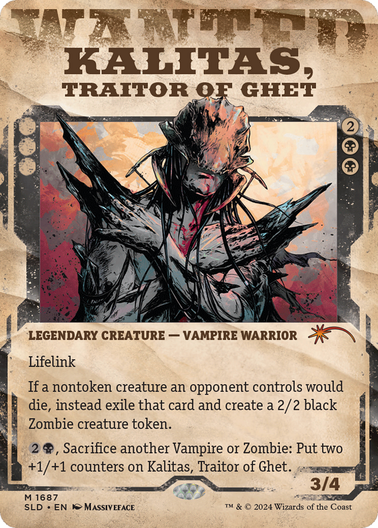 Kalitas, Traitor of Ghet [Secret Lair Drop Series]-1