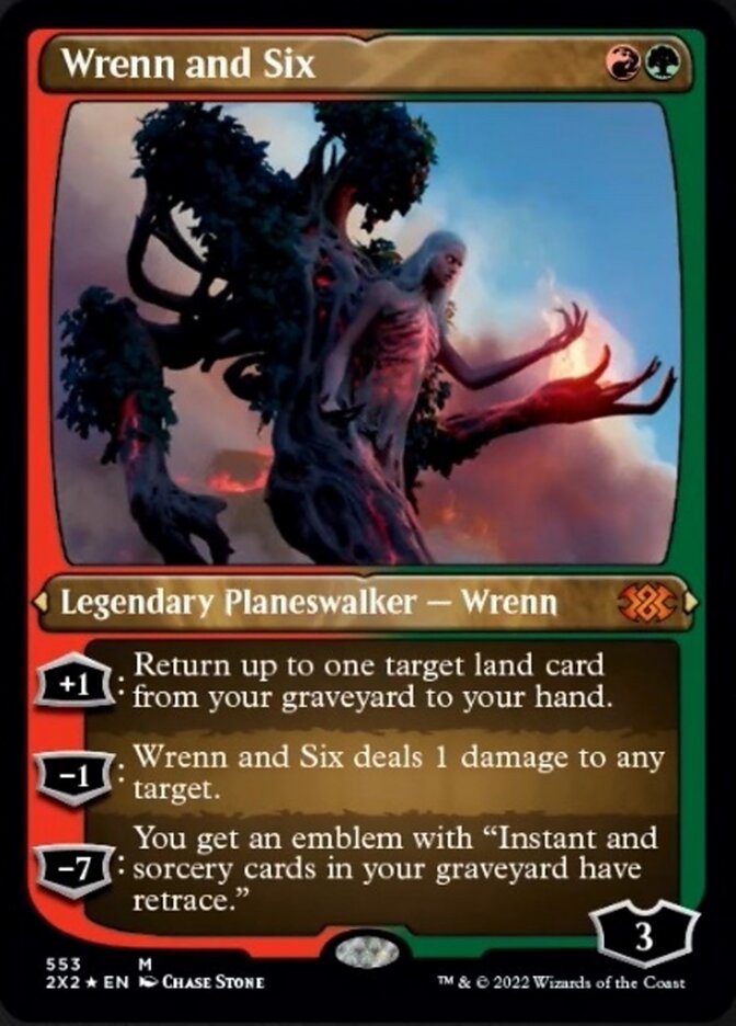 Wrenn and Six (Foil Etched) [Double Masters 2022]-1