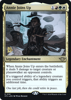 Annie Joins Up [Outlaws of Thunder Junction Prerelease Promos]-1